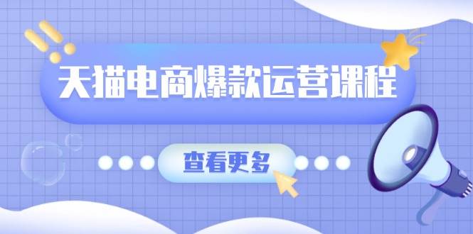 天猫电商爆款运营课程，爆款卖点提炼与流量实操，多套模型全面学习 - 星空项目网-星空项目网