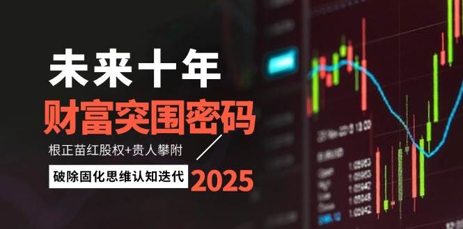 未来十年财富突围密码：根正苗红股权+贵人攀附，破除固化思维认知迭代 - 星空项目网-星空项目网