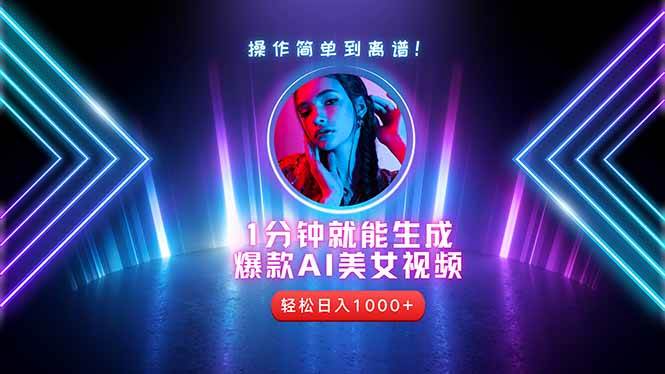 2025年最强副业：用AI做短视频，从零开始打造爆款账号！ - 星空项目网-星空项目网