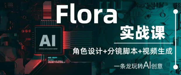 Flora实战课：角色设计+分镜脚本+视频生成，一条龙玩转AI创意 - 星空项目网-星空项目网